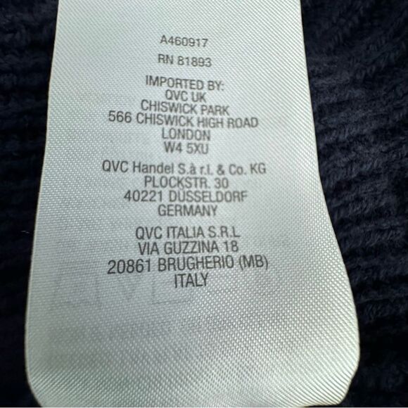 Jason Wu Blue Cardigan Button Down Oversized Chunky Pockets Size Small NWOT - Picture 12 of 13